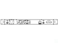 Mipro ACT-72 Wideband Dual-Channel True Diversity Receiver layout